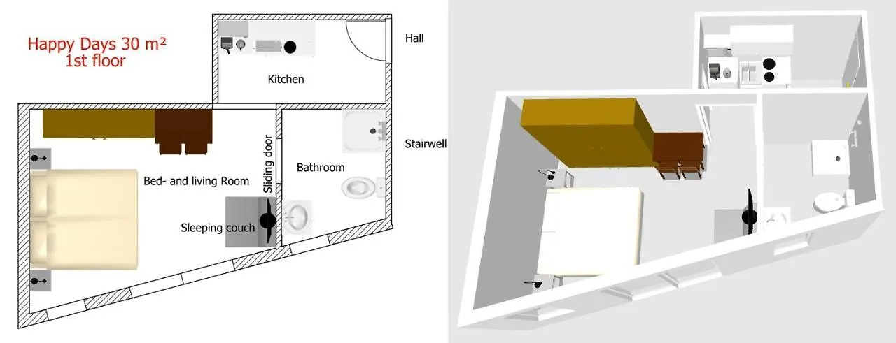 Room 4 & 5 Apartments Salzburg