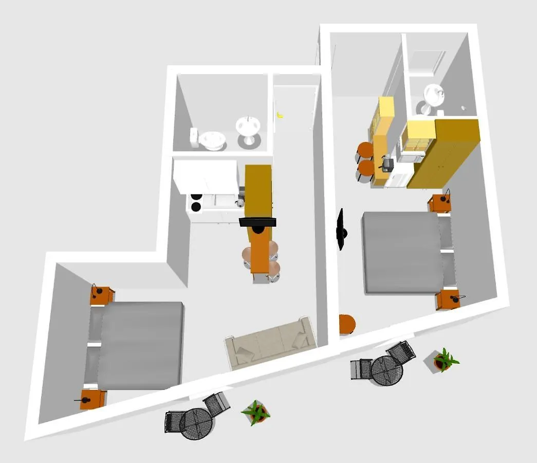 Room 4 & 5 Apartments Зальцбург 0*,  Австрия