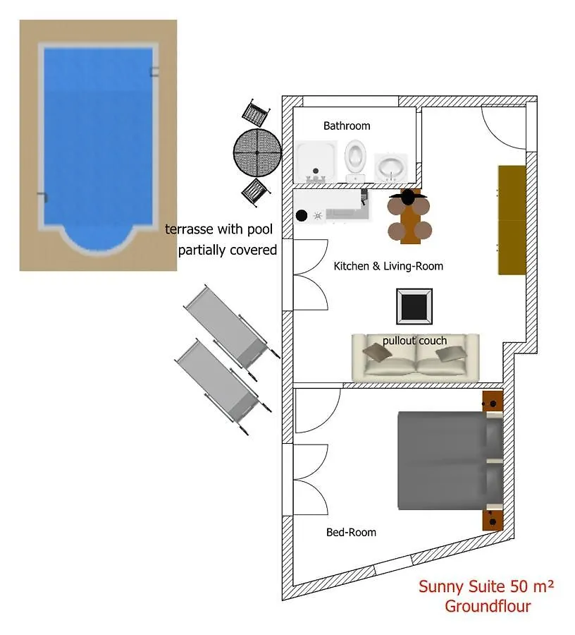 Room 4 & 5 Apartments Зальцбург